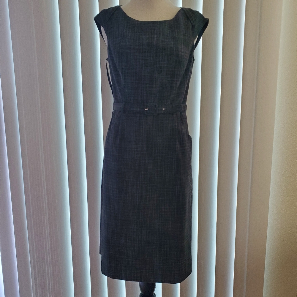 Grey Pencil Dress